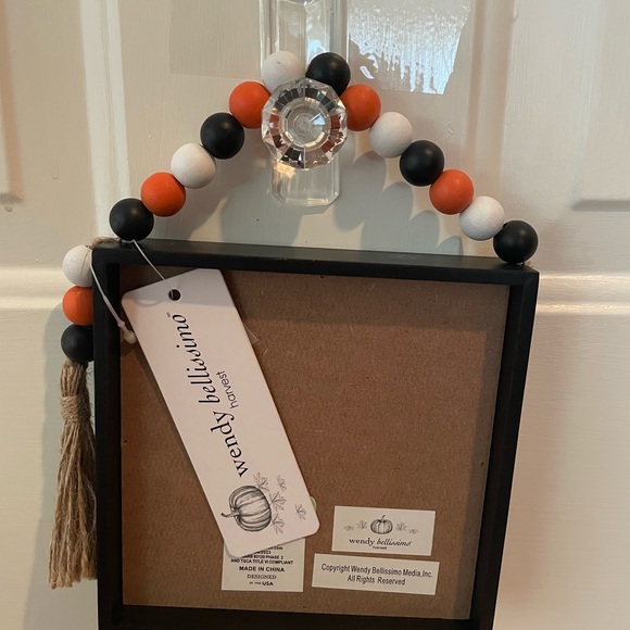 Hocus Pocus home decor sign/wall hanging-Wendy Bellissimo-NWT-Halloween/Fall - Picture 5 of 13